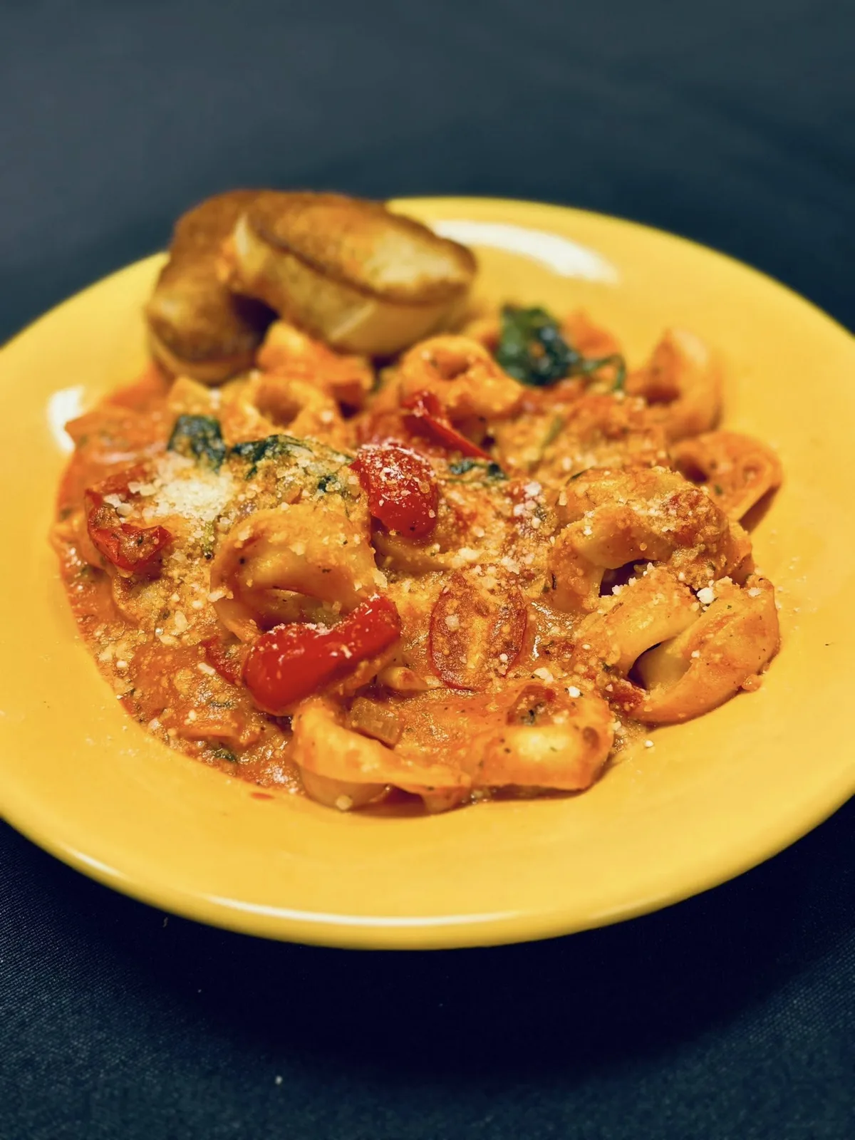 A hand-made pasta from Cambria’s kitchen